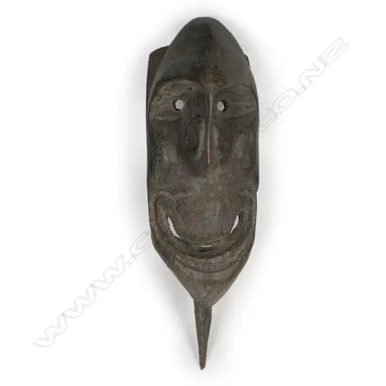 Vanuatu/Pentecost grave reliquary mask,